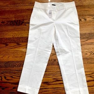 Brand new white cropped pants